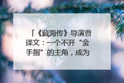 《藏海传》导演曹译文：一个不开“金手指”的主角，成为苍生守护者