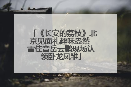 《长安的荔枝》北京见面礼趣味盎然 雷佳音岳云鹏现场认领卧龙凤雏