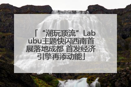 “潮玩顶流”Labubu主题快闪西南首展落地成都 首发经济引擎再添动能