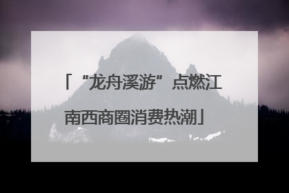 “龙舟溪游”点燃江南西商圈消费热潮
