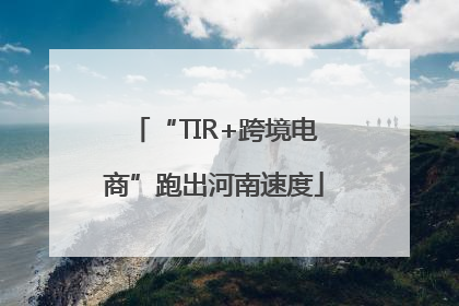 “TIR+跨境电商”跑出河南速度