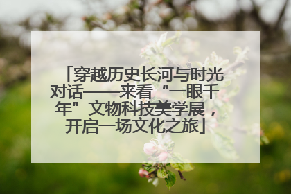 穿越历史长河与时光对话——来看“一眼千年”文物科技美学展，开启一场文化之旅