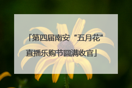 第四届南安“五月花”直播乐购节圆满收官