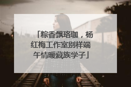 粽香飘珞珈，杨红梅工作室别样端午情暖藏族学子