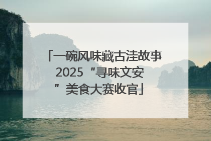 一碗风味藏古洼故事 2025“寻味文安”美食大赛收官