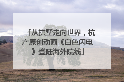 从拱墅走向世界，杭产原创动画《白色闪电》登陆海外院线