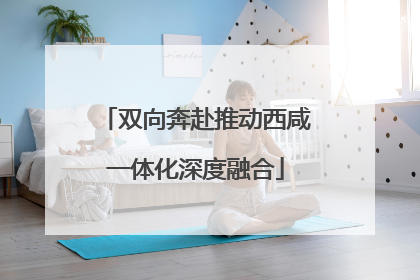 双向奔赴推动西咸一体化深度融合