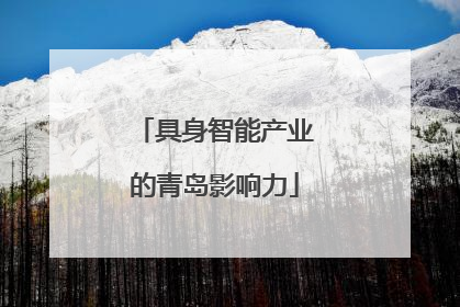 具身智能产业的青岛影响力