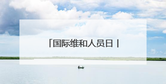 国际维和人员日丨走近海外维和一线 致敬中国“蓝盔”