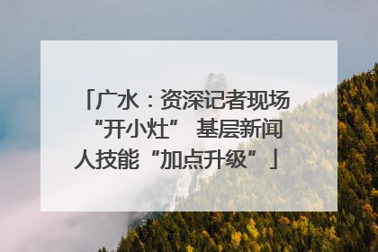 广水：资深记者现场“开小灶” 基层新闻人技能“加点升级”