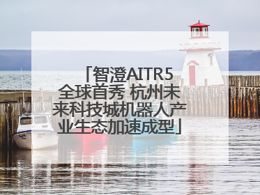 智澄AITR5全球首秀 杭州未来科技城机器人产业生态加速成型