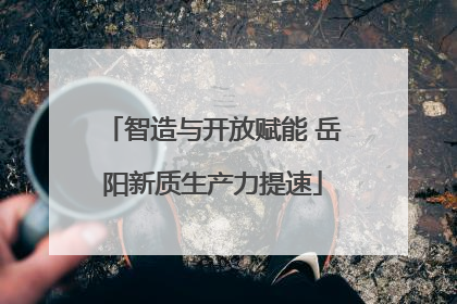 智造与开放赋能 岳阳新质生产力提速
