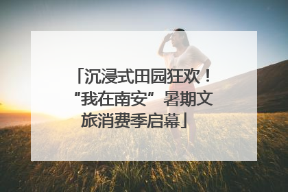 沉浸式田园狂欢！“我在南安”暑期文旅消费季启幕