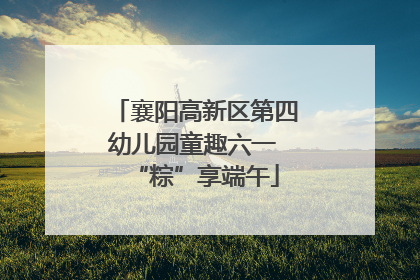 襄阳高新区第四幼儿园童趣六一 “粽”享端午