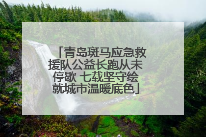 青岛斑马应急救援队公益长跑从未停歇 七载坚守绘就城市温暖底色