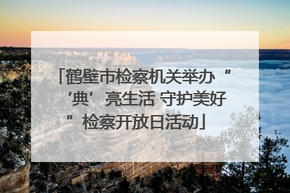 鹤壁市检察机关举办“‘典’亮生活 守护美好”检察开放日活动